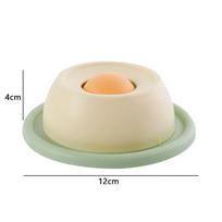 Interactive Pet Cat Licking Food Toys Anti-slip Slow Feeder for Cats Funny Kitten Licking Plate Accessories geltona