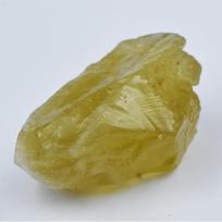 Natural 155 Ct Lemon Topaz Uncut Loose Gemstone CERTIFIED Earth Mined ROUGH 44.1  mm approx citrina