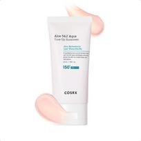 COSRX Aloe 54.2 Aqua Tone Up Sunscreen SPF50+ Non Grease Daily UV Protection Korean Skincare for All Skin Types Tone-Up Sunscreen SPF50+