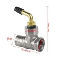 Four-point Water Pipe Antifreeze Joint Winter Outdoor Water Pipe Antifreeze Inflatable Elbow Nozzle Joint Faucet Antifreeze