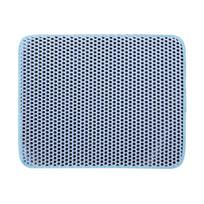 Double Layer Cat Litter Mat Pet Litter Box Filter MatWear Resistant Waterproof Anti-slip (as the picture,S)
