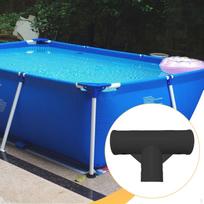 Baseino žarnos T formos jungtis, T formos movos adapteris, tvirta konstrukcija, plaukimo siurblys