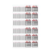 120pcs Oil Change Reminder Stickers Next Service Due Static Cling Labels for Vehicle Maintenance Date Mileage and Grade Information Tracking geltona