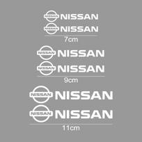 6Pcs Vinyl Stickers Car Wheel Rim Brake Caliper Stickers for Nissan NISMO TERRA Armada Juke Kicks MARCH Murano Pathfinder Rogue