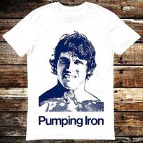 Pumping Iron Bodybuilding Film Arnold GYM Come With Me T  Shirt 6351 M