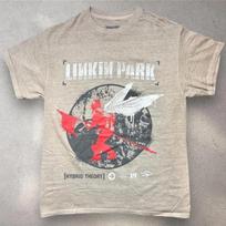 Linkin Park Hybrid Theory Graphic T- Shirt Tan Mens Medium Band Tee Ceremony Rose L