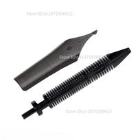Luxurious Long Knife Fountian Pen Nib NO.5 Nib 1.2-1.5mm Universal Manual Polishing Tip Office Student Writing Pen Accessories (as the picture,1.2-1.5mm)