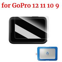 Easy Install Tempered Glass Film for GoPro Hero13 12 11 10 9 Front Back Camera Screen Protector HD Clear Anti-scratch Lens Cover 1 Set