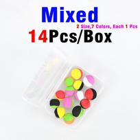 14Pcs/Box Pop Up Boilies Carp Fishing Foam Ball 10mm 12mm Buoyancy Carp Bait Hair Rig Method Feeder Fishing Floating Boilies