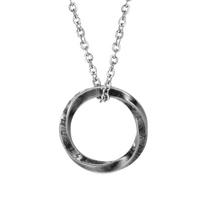 Vnox Viking Rune Mobius Necklaces for Men Women, Vintage Stainless Steel Nordic Almut Pendant, Unisex Casual Collar Jewelry