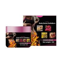 Ginger Body Slimming Cream Fat Burner Weight Loss Products Anti Cellulite Belly Massage Cream Body Shaping Firming Beauty Health