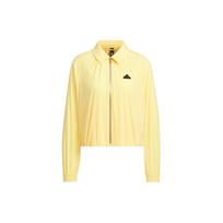 Adidas Windbreaker Jacket Women Outerwear Yellow IM8818 S