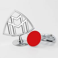Automobilio variklio dangčio logotipas emblema ženklelis keičiama lipdukas Benz Maybach GLS S klasės S560 S600 S650 S680 GLS600 W205 W212 W213 W222 W221 W223