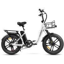 Samebike C05 PRO - Elektrinis dviratis - Variklis 250w - Baterija 36V 13Ah - Nuvažiuojamas atstumas 70KM - Maks. 25KM/H - Ratai 20  - Baltas balta
