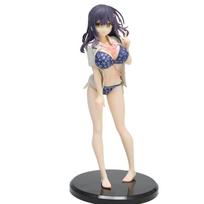 Figure Anime Nanami Yuno Swimsuit Standing Pose 21Cm Pvc Collectible Model From Suki Ni Naru Desktop Decor For Anime Enthusiasts