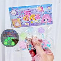 Luminous Creative Cat Paw Decompression Toy Stress Easing Party Antistress Rising Toys For Adult Kids Stretch Toys
