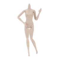 Scale 1/6 Multi-Joint Bjd Female Body Super Model Nude Action Figure Home Decor Normal Skin Body For Custom Figure Making  Diy