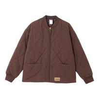 Puma Retro Reverie Padded Bomber Jacket Unisex Jacket Coffee-Brown 631173-65 M