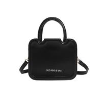 Fashi PU Leather Small Messenger Bag Large Capacity Minimalist Square Underarm bag Ins Style Handbag Ladies Shoulder Bag Gift juoda