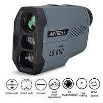 1000m Laser Rangefinder Hunting Outdoor 650m Golf Rangefinder Telescope with Flag-Lock Slope Adjusted Distance Meter 650m