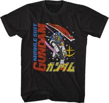 2026 New Mobile Fighter Gundam A-Anaheim Summer Short Sleeve Parent-child T-Shirt Casual Tops Y2k Top Man and Women Clothing S įvairiaspalvis