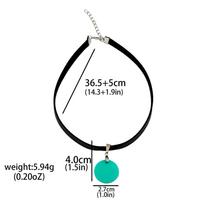Anime DAN DA DAN Necklace Green Acrylic Cosplay Ayase Momo Props Pendants Woman Chain Jewelry Fans Gift Eardrop Accessories