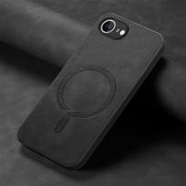 For For Iphone 16e Case 16 E  Business Leather for  Magnetic Wireless Charging Back Cover for For Iphone 16E SE4  Shell for iphone 16E