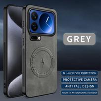 For Xiaomi 17 Pro Max Case for   Sheep Leather Skin Magnetic Matte Cover for Xiaomi Mi 17pro Anti-drop Bumper for xiaomi 17pro max
