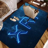 Xrp Ripple Floor Mat Retro Multiple Choice Living Room Kitchen Rug Non-Slip Modern Home Decor 40cm x 60cm