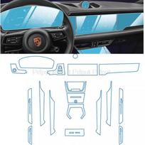 TPU Ekrano apsauga Porsche Cayenne 2024 2025 Automobilio informacinės pramoginės sistemos Navigacijos LCD prietaisų skydelio Automobilio interjero aksesuarai left hand drive