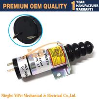 12V 366-07197 Fuel Shutoff Solenoid for Lister Petter Diesel Engine 1502-12 SA-3405-12 36607197 Type A