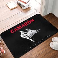 Island Shrimp Flamenco Singer Camaron Front Door Mat Anti-Slip Indoor Waterproof  Doormat Living Room  Entrance Rug Carpet 40cm x 60cm