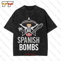 The Clash Spanish Bombs Punk Vintage Oversized TShirt RZVU S