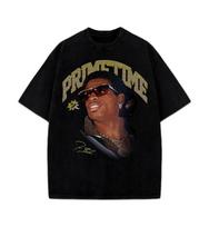 Deion Sanders  Prime Time We Coming Coach Prime Vintage Graphic T Shirt M