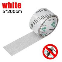 10/2M Window Screen Repair Tape Strong Self-Adhesive Insect Mosquito Net Tapes Broken Holes Repair Stick Door Window Fix Patch (White,2M- (1 Roll)) balta
