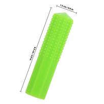 Silicone Pencil Caps Chewable Pencil Toppers Soft Sensory Chewing Aid School Office Blue Kids Erasers Kids Chew Toys žalia