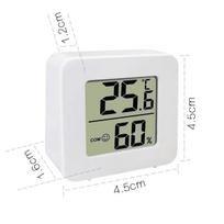 Skaitmeninis termometras higrometras patalpų mini temperatūros LCD elektroninis monitorius higrometras lauko kambario termometras 1PCS-StyleA