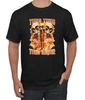 Tung Tung Tung Sahur Funny Viral Brainrot Meme Men's T- Shirt S