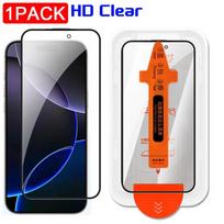 1-3pack for IPhone 17 16 Pro Max 16Plus 17Air Easy Installation Anti-spy/HD Clear Tempered Glass Screen Protector One-Click Film For iPhone 17 Pro