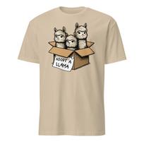 Llama Shirt Adopt a Llama Funny Farm Animal T-Shirt Size S-3XL Gift Tee M