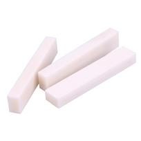 10Pcs Guitar Blank Bone Nut Professional Buffalo Bone Guitar Bridge Nuts Replacement Lightweight Durable Musical Instrument Part