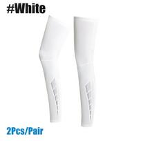 1Pair Compression Leg Sleeves - Full Legs Compression Sleeve For Men & Women, Uv Leg Sleeves - Cycling Legwarmers Sports Cycling L
