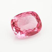 Sri Lanka CERTIFIED 15 Ct Cushion Cut Natural Pink Sapphire Loose Gemstone 13.5mm approx rožinė