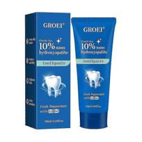 10% Nano Hydroxyapatite Toothpaste (fluoride Free), Whitening, Remineralizing, Natural, Sensitive Teeth, Xylitol Nano-hydroxyapatite Toothpaste, Mint 1pc