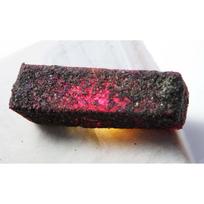 155 Ct Natural RED Ruby Huge Rough Earth Mined Loose Gemstone CERTIFIED 55.7 mm raudona