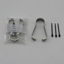 3pcs For Samsung Galaxy Z Fold 3 4 / S Pen Pro EJ-P5450 Touch Stylus S Pen Head Nib Tips With Metal Clip