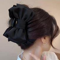 Princess headwear double-sided large bow, grab clip hair accessory, temperament shark clip hair clip, female 2pcs juoda