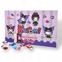 Kalendarz Adwentowy Zabawki Figurki Sanrio Kuromi Hello Kitty Prezent Duży