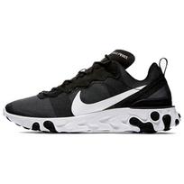 Nike React Element 55 Juodi Balti Sportbačiai BQ6166-003 42