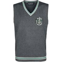 Harry Potter Vyrų Slytherin Megztinis be rankovių XXS juoda